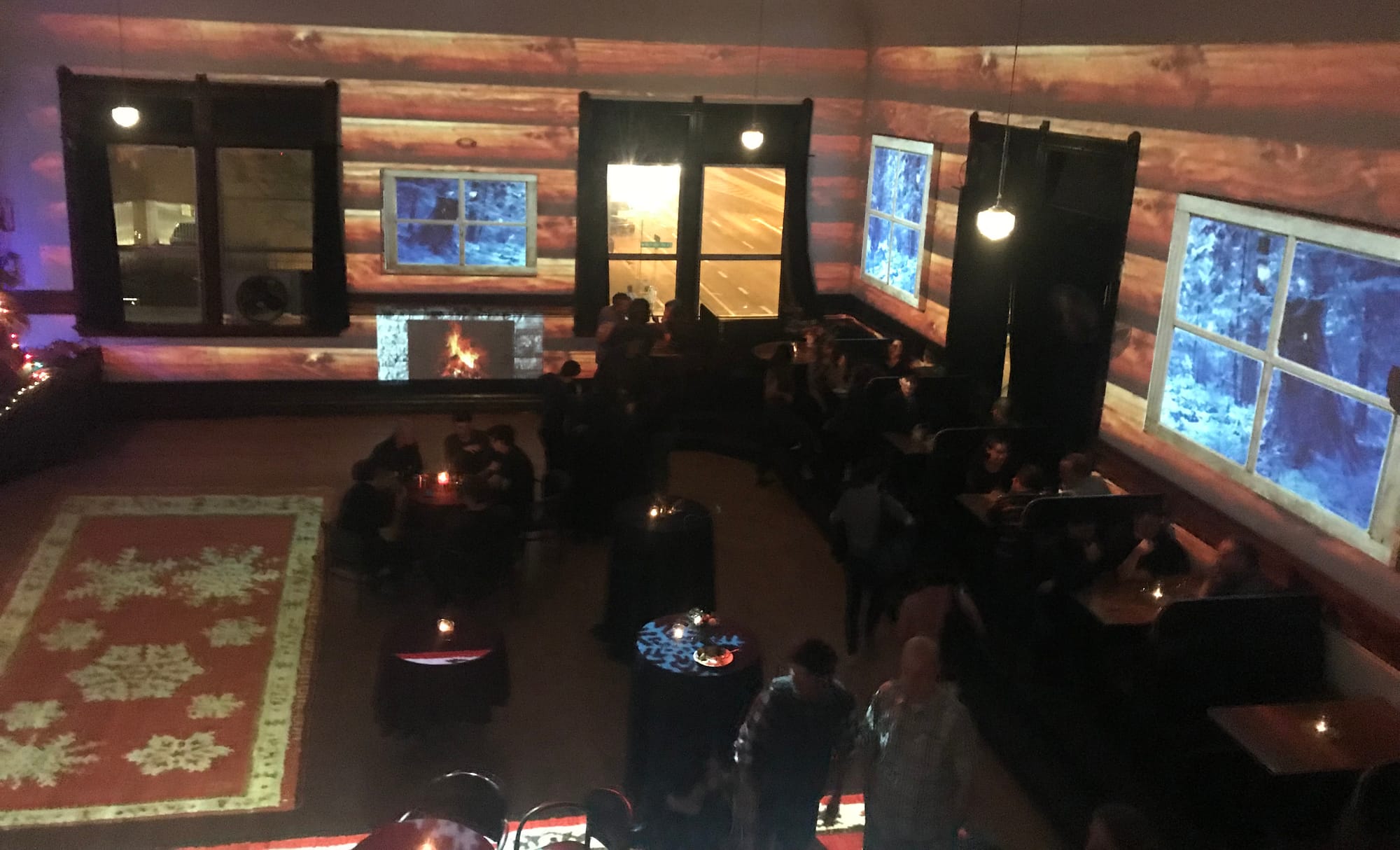 Projection install for private event 2018.